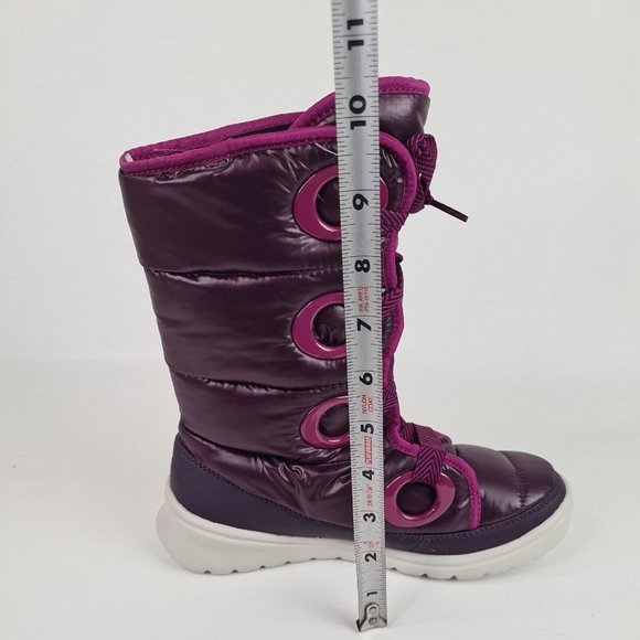 The North Face Destiny Down Womens Bootie Purple Winter Waterproof - Picture 3 of 12